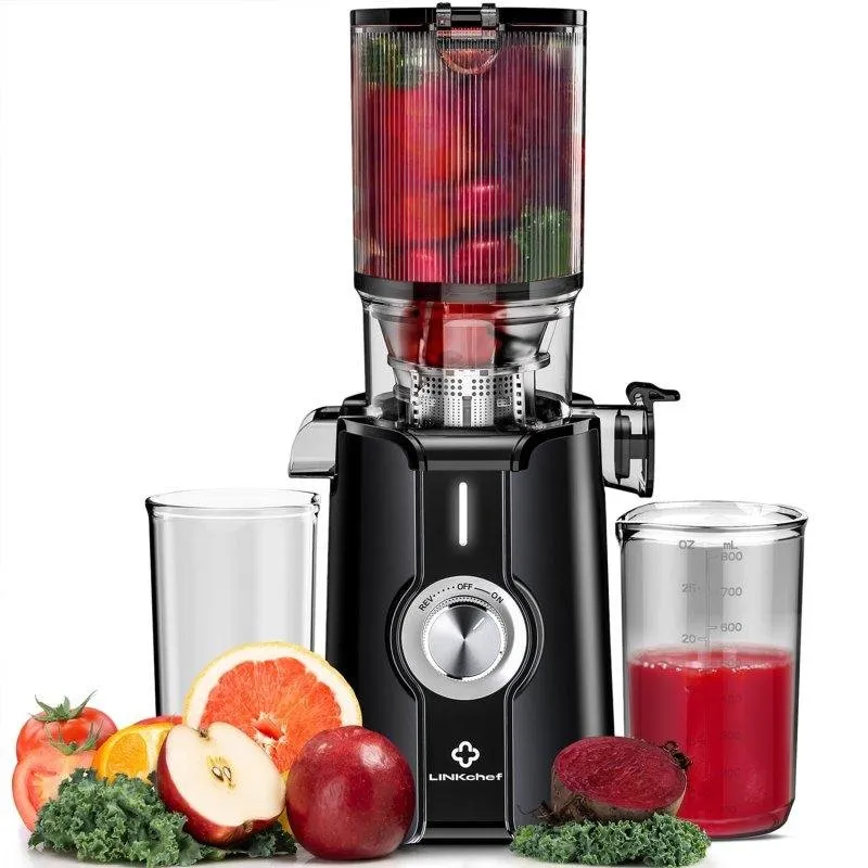 Estrattore LINKChef Sj-051-eu-bl 200W Lento 1.2L Doppio Vassoio Nero