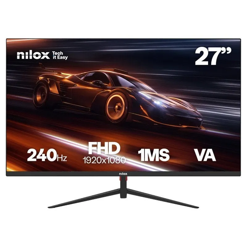 Monitor Nilox NXM27FHD2401 27" FullHD 240Hz VA Piatto 1ms FreeSync