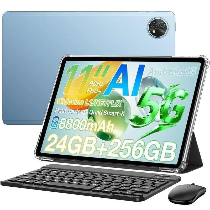 Tablet Blackview Zeno 10 WiFi + 5G 11" 6GB 256GB Blu