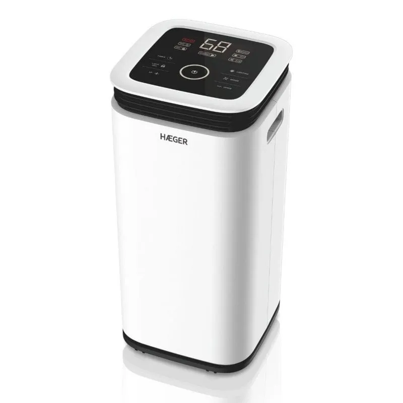 Deumidificatore Haeger DE-D16.013A 16L 245W Display LED Funzione Autospegnimento
