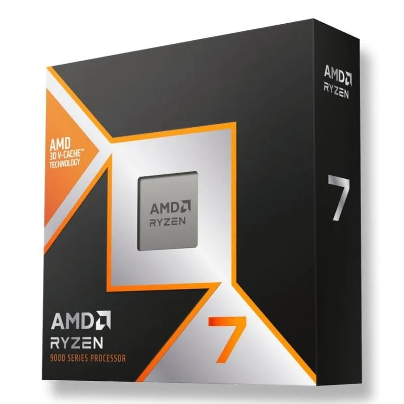 Processore AMD Ryzen 7 9850X3D 8 Core 4,7 GHz Base 5,6 GHz Turbo Radeon Graphics