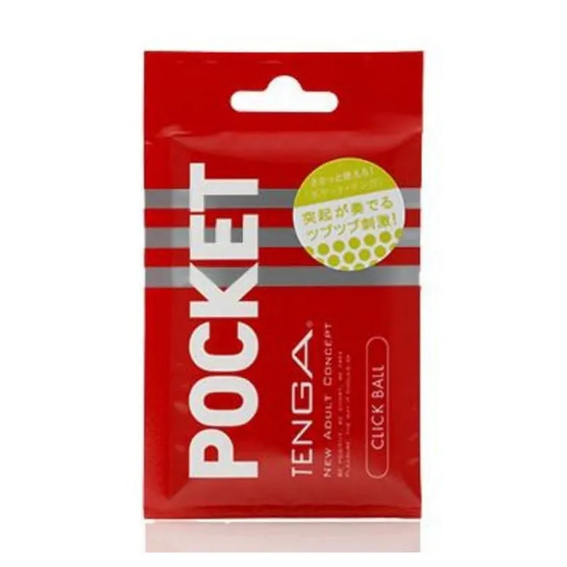 Masturbatore maschile TENGA EC-POT-002 Bianco Silicone Regolabile 80x8x135 mm