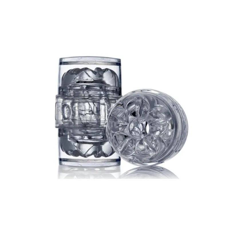 Masturbatore Fleshlight FLE167-WEISS Silicone Trasparente Regolabile 112 mm
