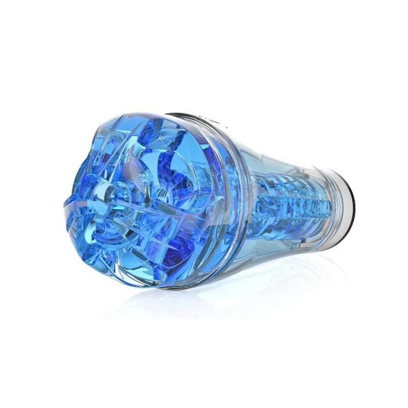 Masturbatore Fleshlight Flight Commander Neutral Silicone 203,2 mm Blu Trasparente