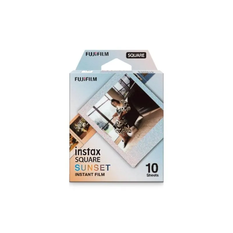 Pellicola Istantanea Fujifilm INSTAX SQUARE Sunset 10 pezzi ISO 800 62x62 mm