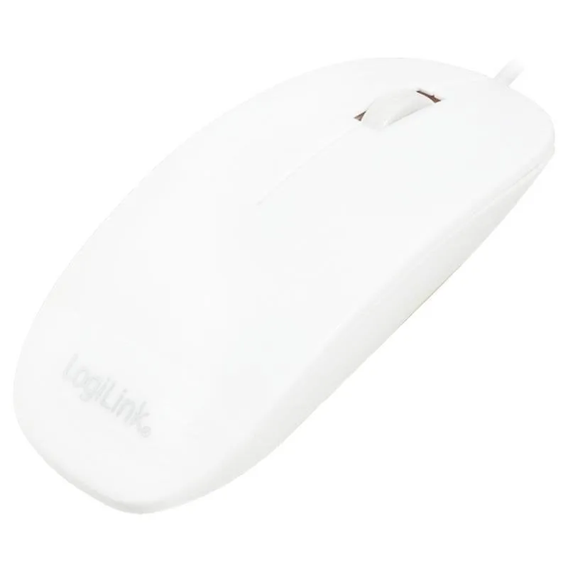 Mouse LogiLink ID0062 USB Type-A 1000 DPI Bianco Compatto per Notebook