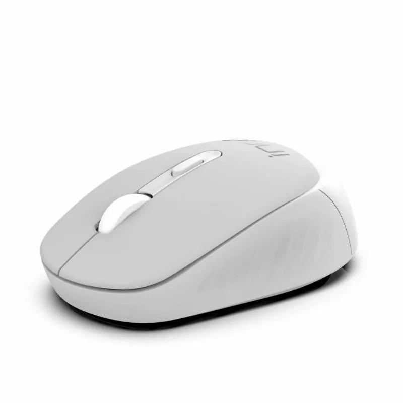 Mouse INCA IWM-243RG Wireless RF 1600 DPI Grigio Ergonomico Ambidestro