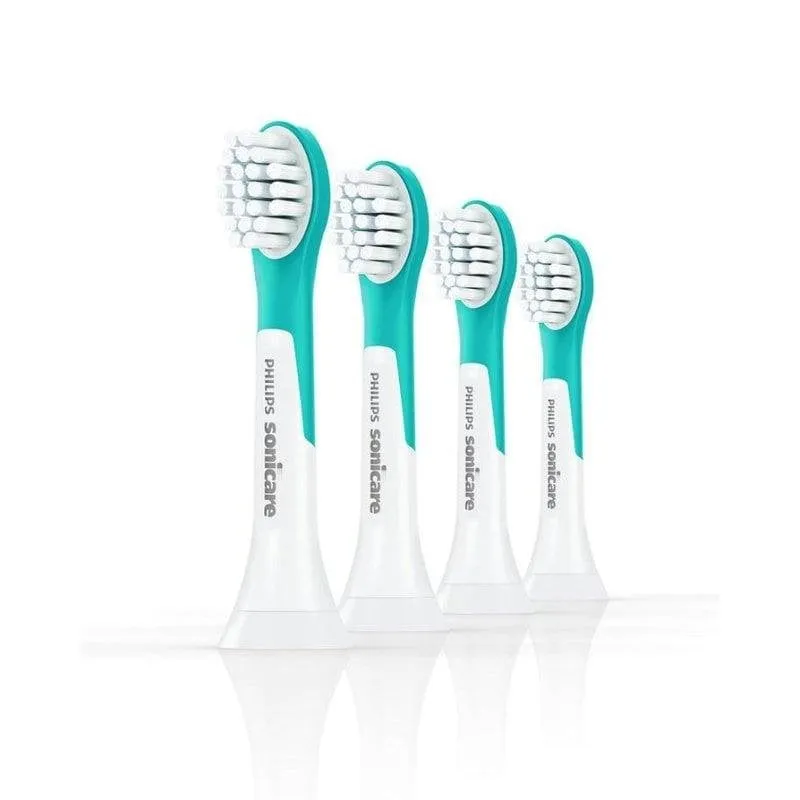 Testine di Ricambio Philips Sonicare For Kids HX6034/90 4 Unità Extra Morbido