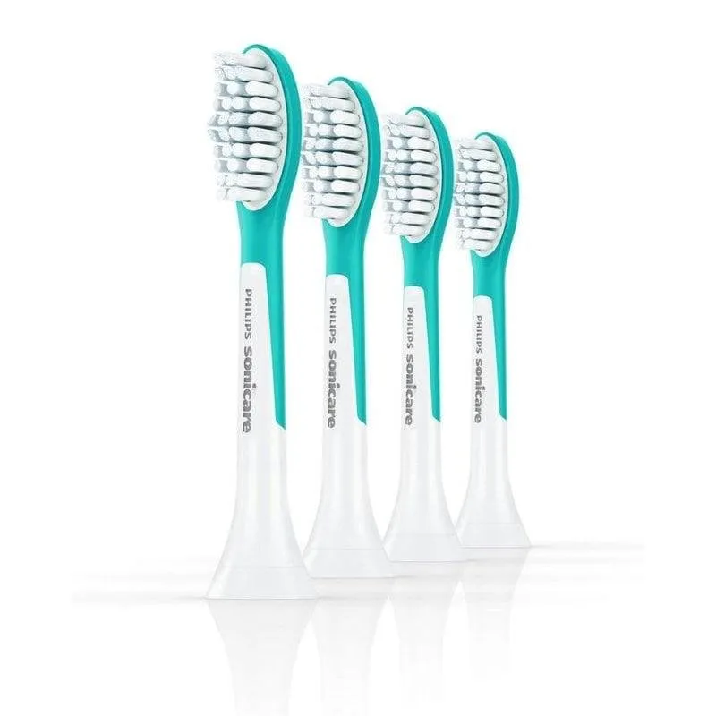 Testine di Ricambio Philips Sonicare For Kids HX6044/90 4 Unità Extra Morbido