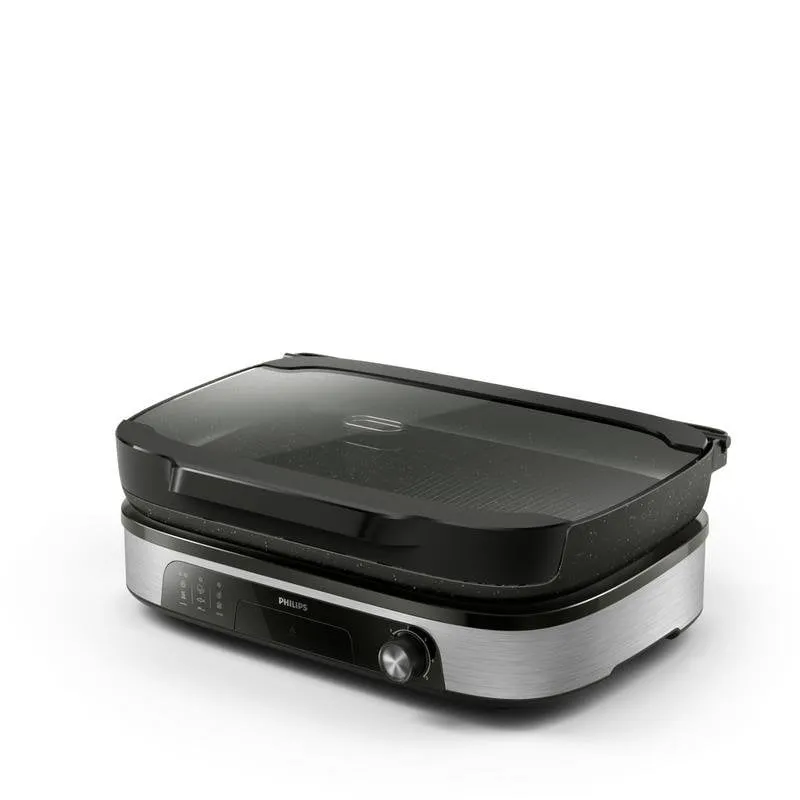 Griglia elettrica Philips Plancha-parrilla superficie 1250 cm² 2400 W antiaderente
