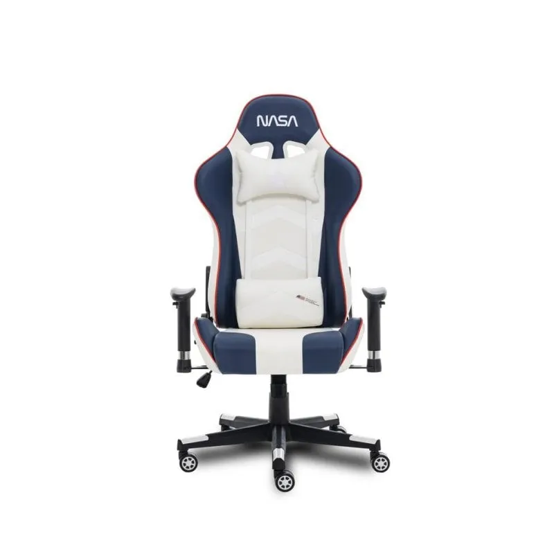 Sedia gaming NASA SUPERNOVA SU017-BWR schienale regolabile bianca