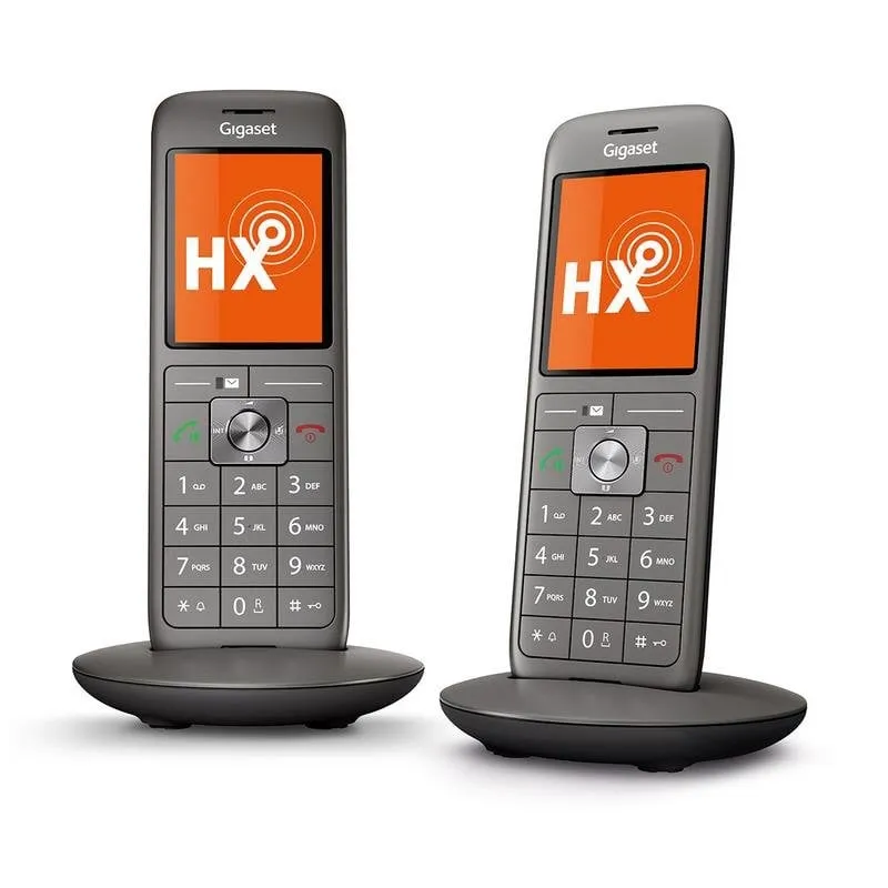Telefono Gigaset CL660HX Wireless DECT Rubrica 400 voci Vivavoce Display 2.4
