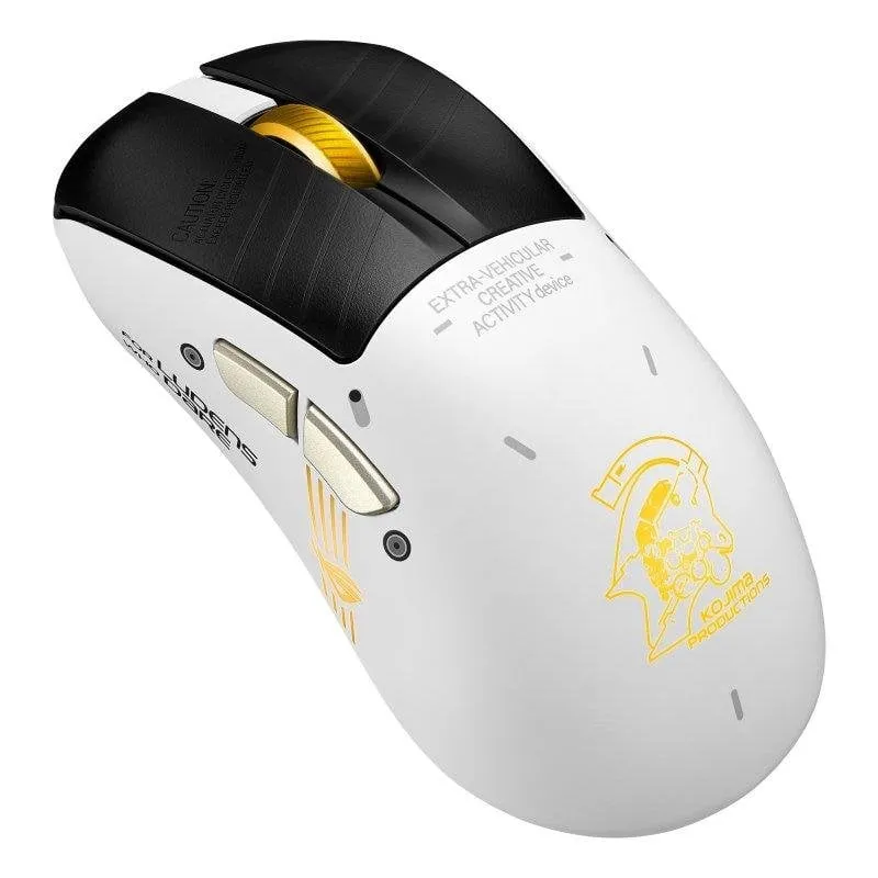 Ratón Asus ROG Keris II Origin-KJP Wireless Bluetooth 42000DPI Bianco RGB 6 Pulsanti