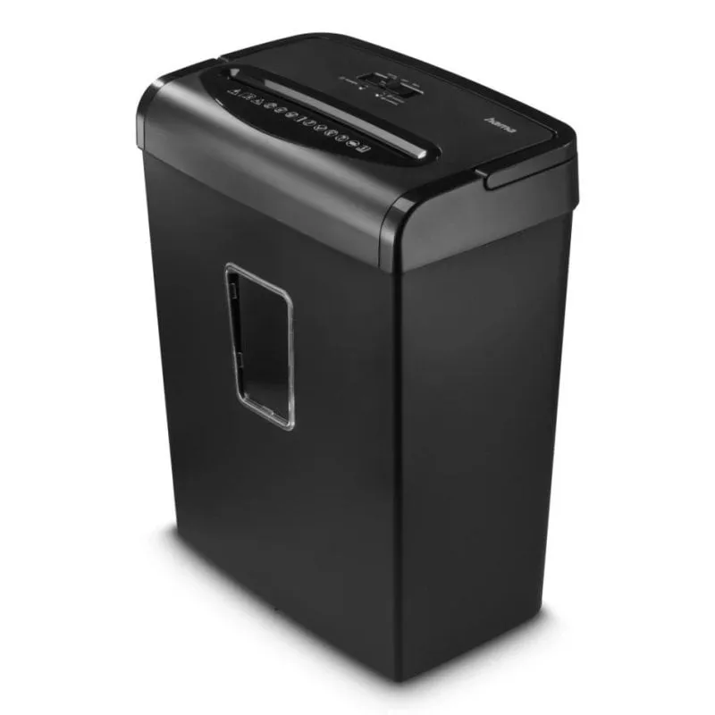 Trituratore di carta Hama Prime M80 Microcut 2x12 mm 20L 68 dB Nero