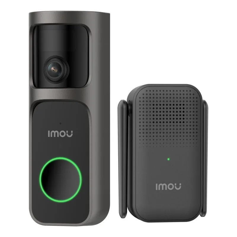 Campanello Imou Doorbell 3 Wi-Fi Senza Fili AI Visione Notturna Esterno Pacchetti