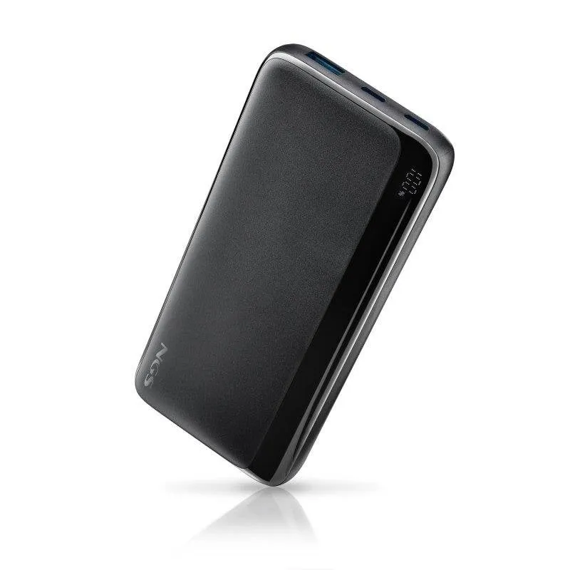 Batteria esterna NGS QUIZ 10 10000mAh 22,5W PD3.0 QC3.0 LED Ultraplatta