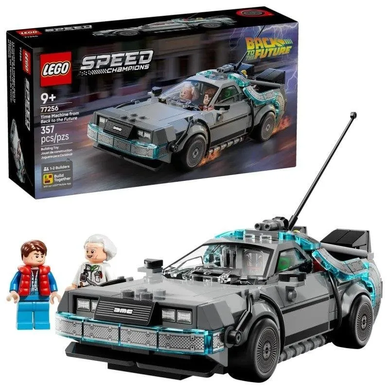 LEGO Speed Champions Macchina del Tempo Ritorno al Futuro 77256 357 pezzi