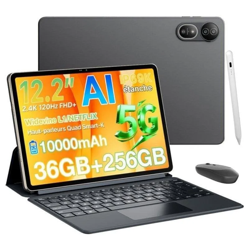 Tablet Blackview Mega 12 5G 12,2" 36GB 256GB Nero
