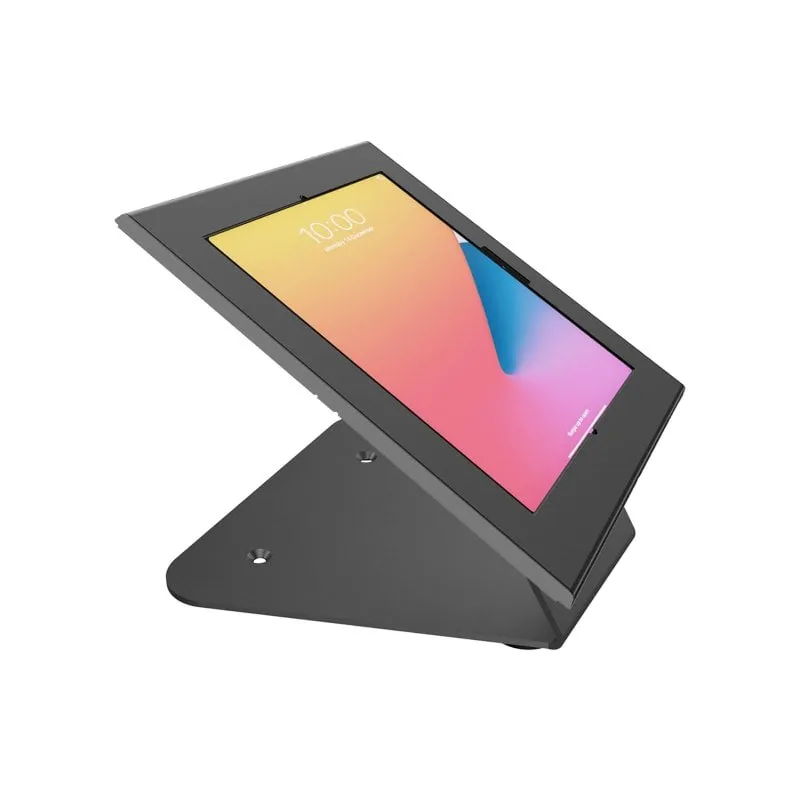 Supporto universale da parete o da tavolo Kimex per tablet Apple e Samsung da 12,9'' a 13'', nero