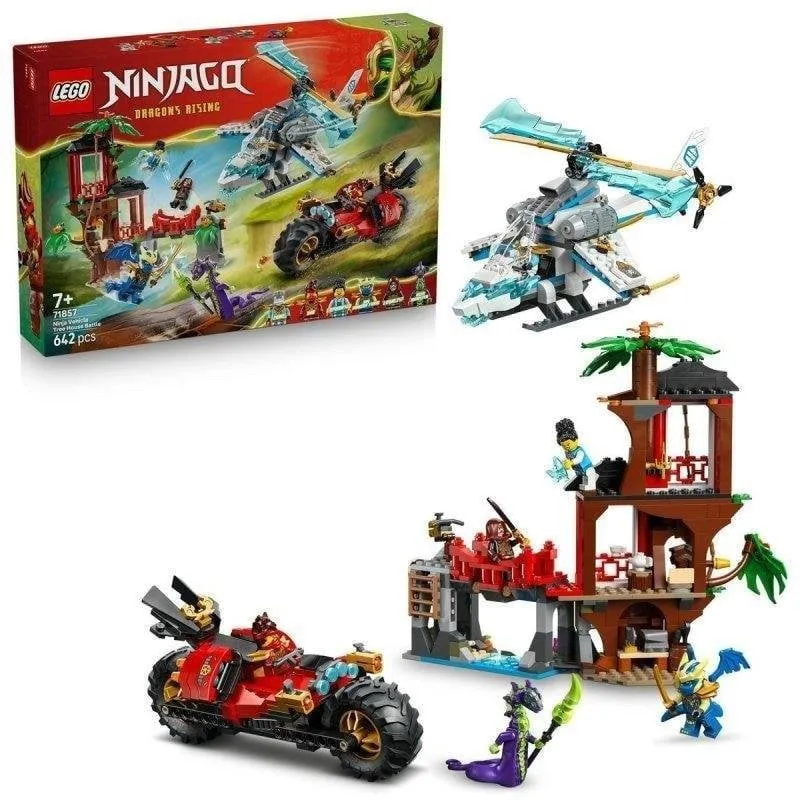 Set costruzione LEGO 71857 Ninjago Casa sull'Albero 642 pezzi 6 minifigure