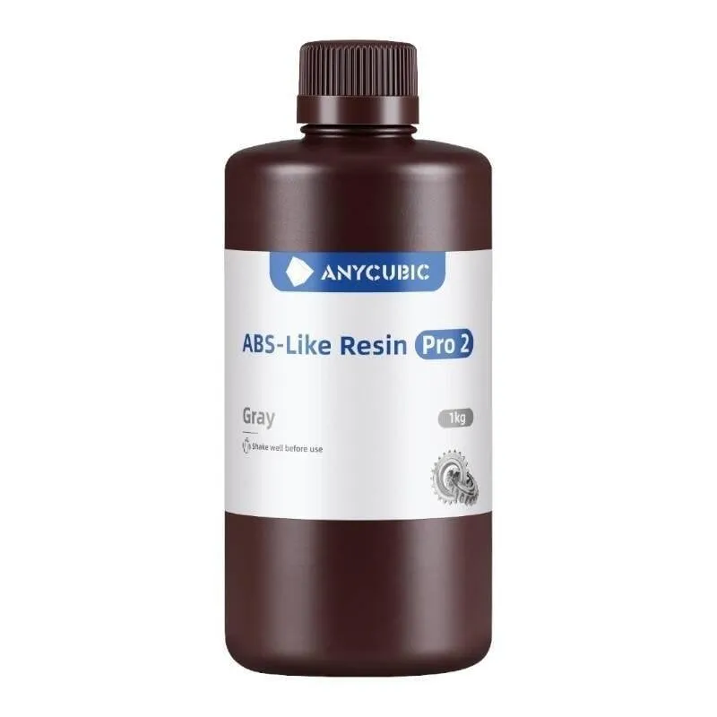 Resina Anycubic 2Pro ABS-Like Grigia alta resistenza e precisione