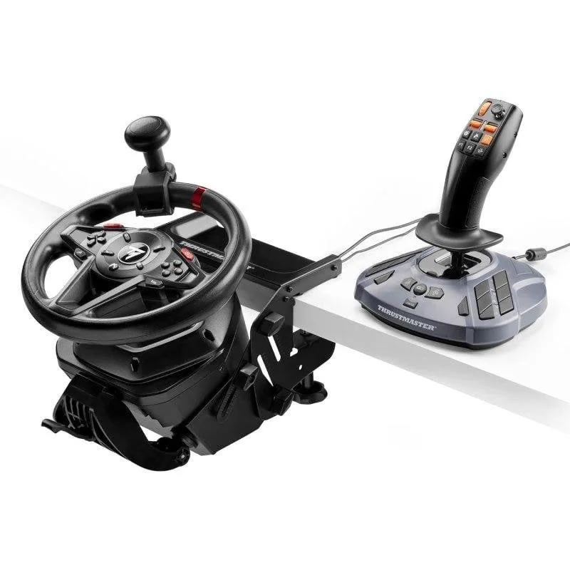 Volante simulazione Thrustmaster T128 SimTask Pack Force Feedback 33 tasti PC PS5