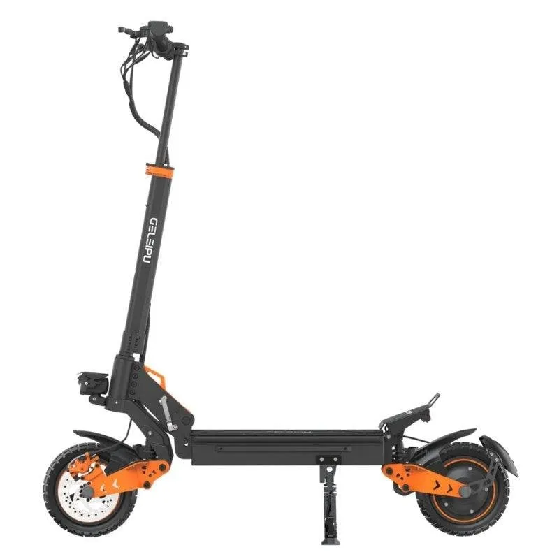 Monopattino elettrico GELIEPU Z1 1200W Autonomia 60km Ruote 10 pollici Freni a disco Nero