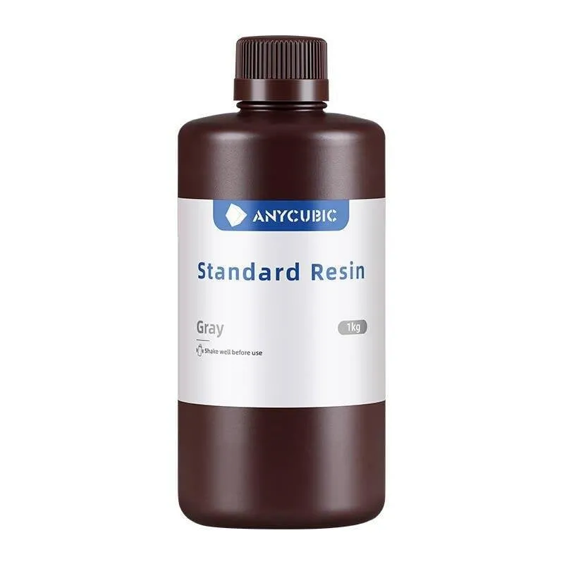 Resina Anycubic SPTGY-104E Grigia Alta Precisione 1 kg LCD DLP