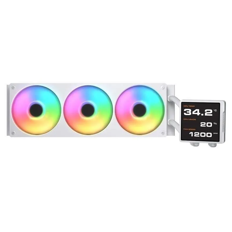 Refrigeración Líquida Cougar Poseidon RGB 360mm 3 Ventole LED