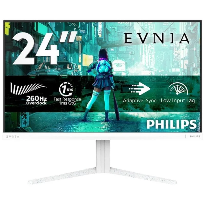 Monitor PC Philips 24M2N3201PL/00 23.8" FullHD 260Hz Fast IPS HDR10 0,3ms Adaptive Sync