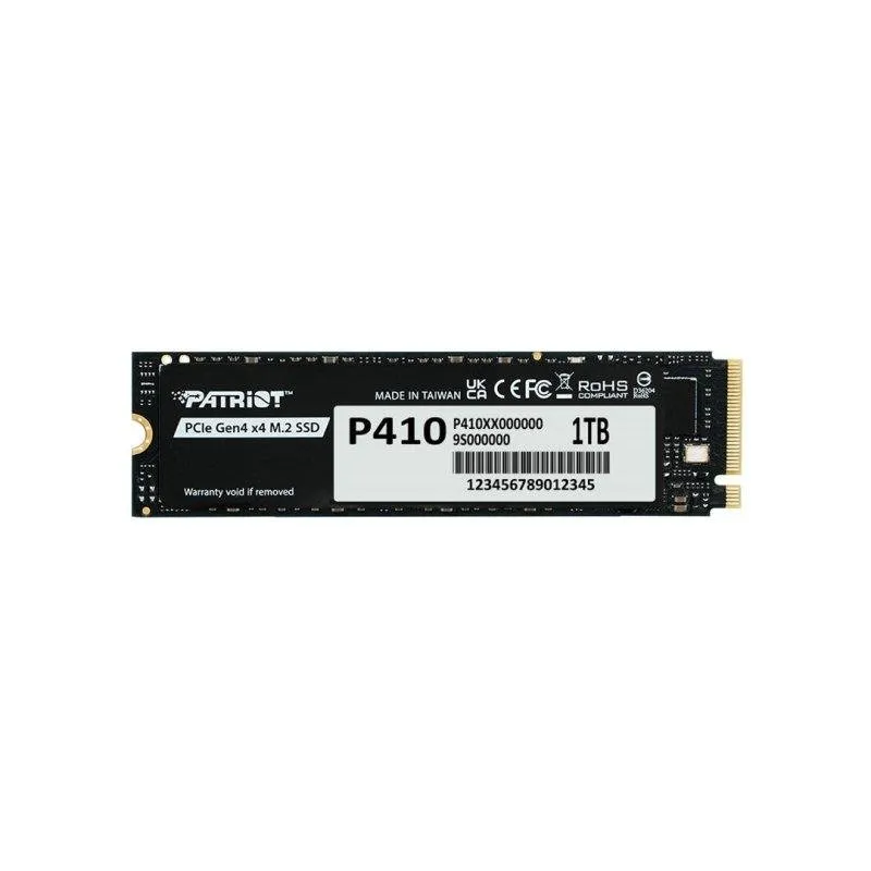 Disco Duro Patriot Viper P410 1TB M.2 NVMe PCIe Gen4x4 5000MB/s