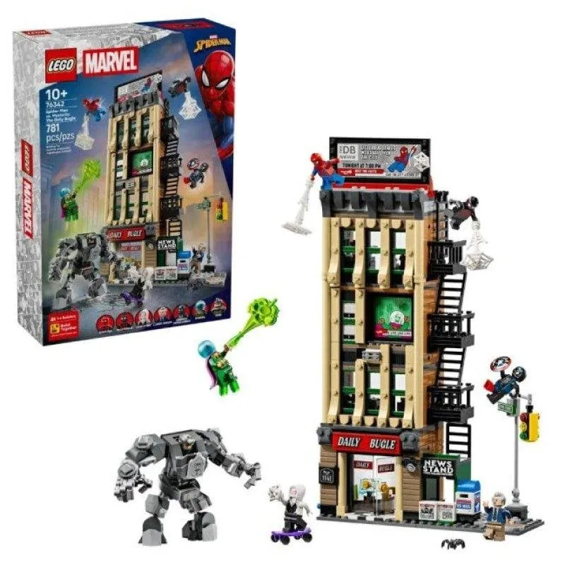 LEGO Marvel Spider-man Contre Mysterio Le Daily Bugle 76342 781 pezzi