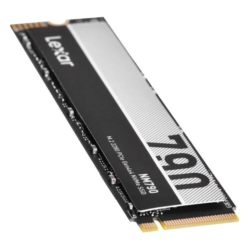 Disco Duro Lexar NM790 512GB M.2 PCIe 4.0 7200MB/s SLC NVMe Antishock
