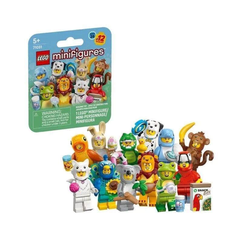 LEGO Minifigures Serie Animali 28 71051 1 pezzo