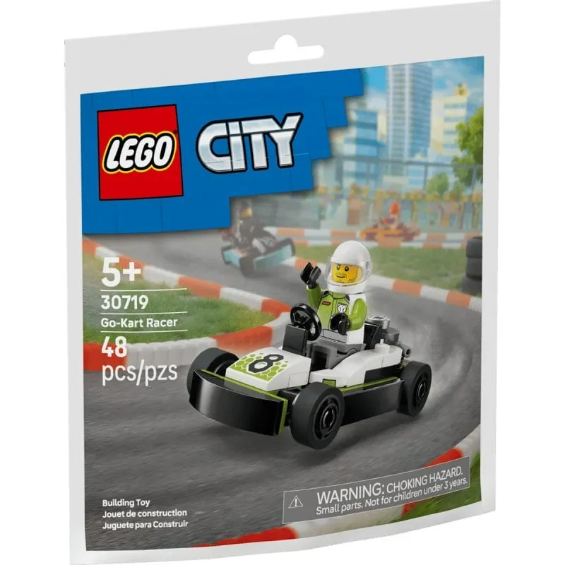 LEGO City Pilote De Karting 30719 1 minifigure