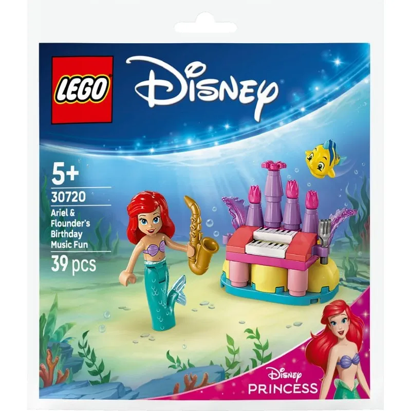 LEGO Disney Ariel & Flounder Fête Musicale D'anniversaire 30720 33 pezzi