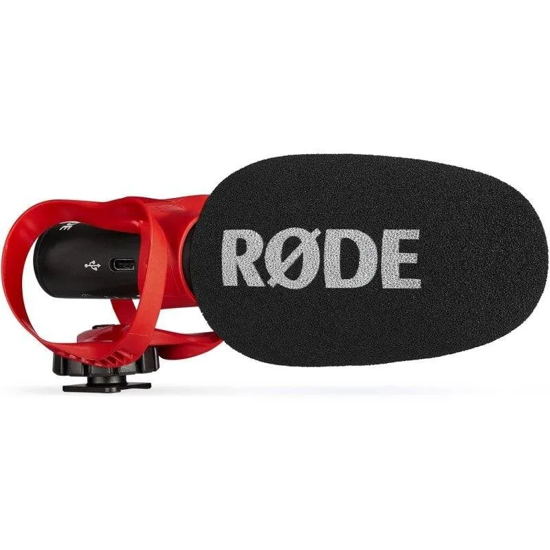 Microfono Rode VideoMic GO II USB-C supercardioide ultraleggero Helix
