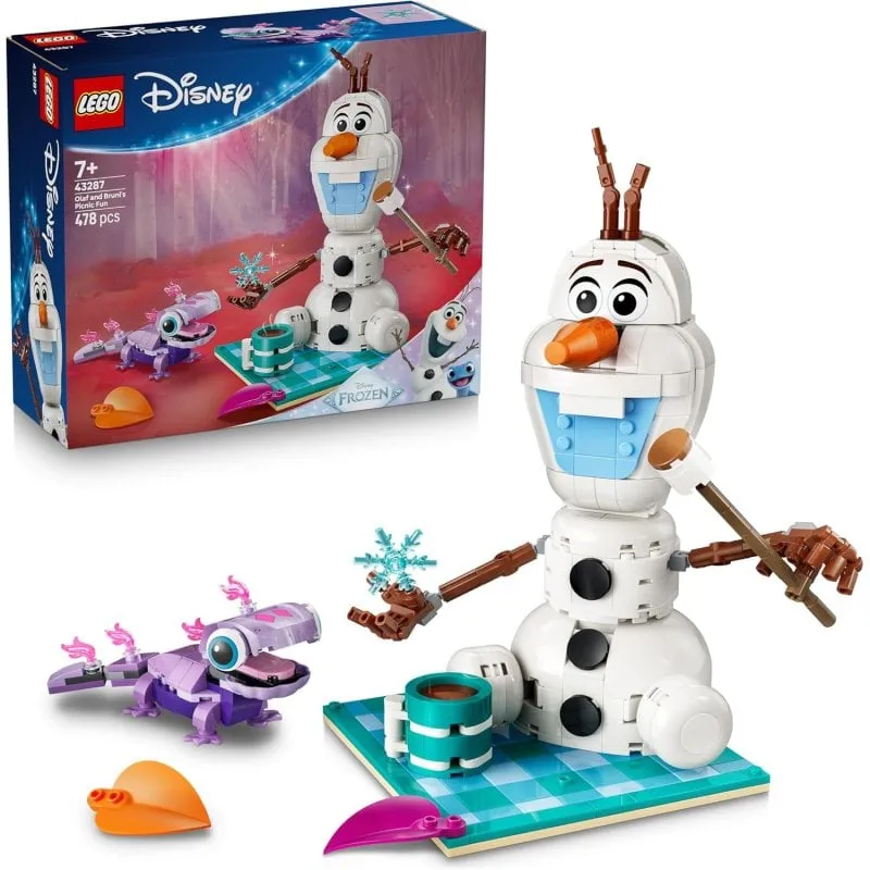 LEGO Disney Le Pique-nique Amusant Avec Olaf Et Bruni 43287 478 pezzi