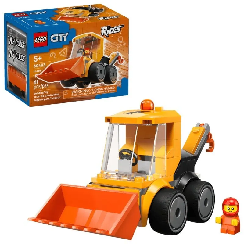LEGO City Chargeuse De Construction 60483 61 pezzi
