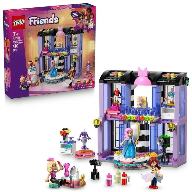 Set LEGO 42685 Friends Heartlake City Fashion Show 3 Minifigure Accessori