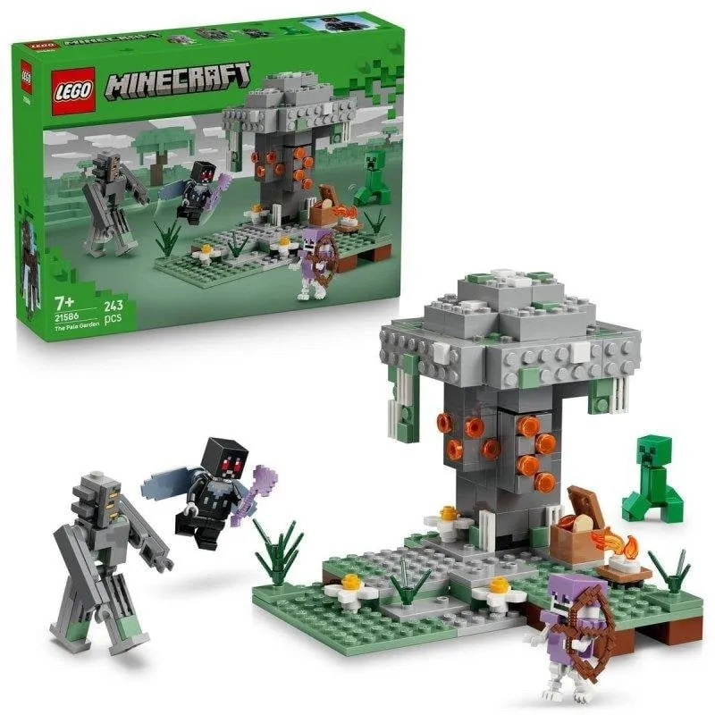 Set costruzione LEGO 21586 Minecraft Il Giardino Pallido 243 pezzi