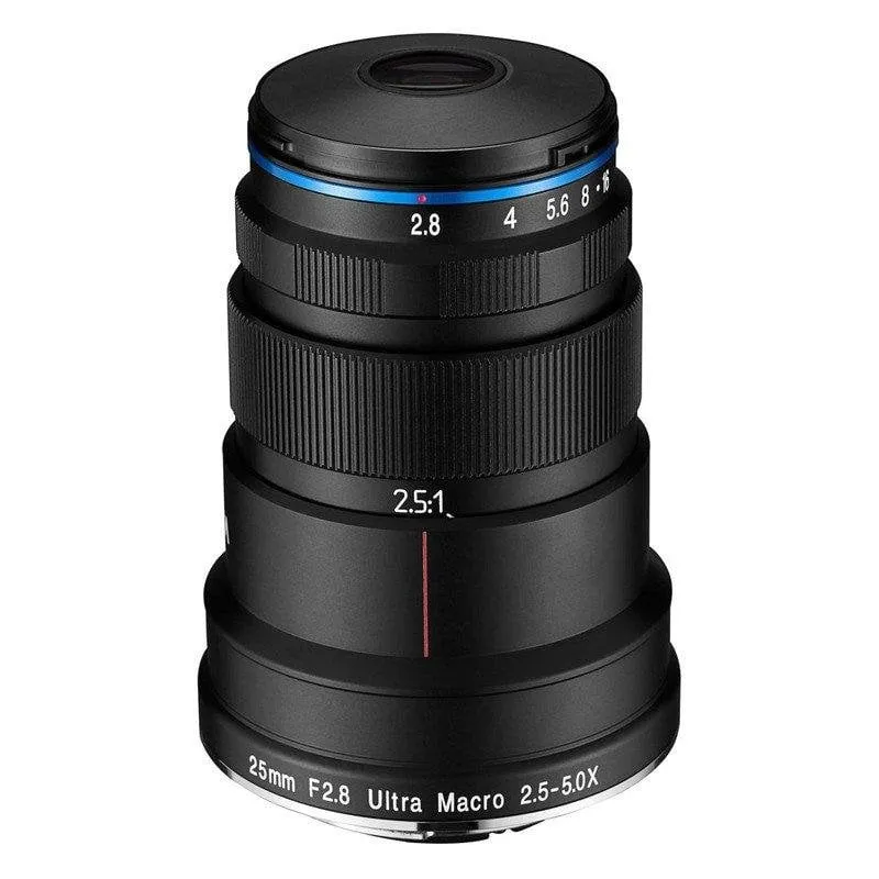 Obiettivo Laowa 25mm f/2.8 Ultra Macro 2.5-5x Attacco Nikon Z Manuale