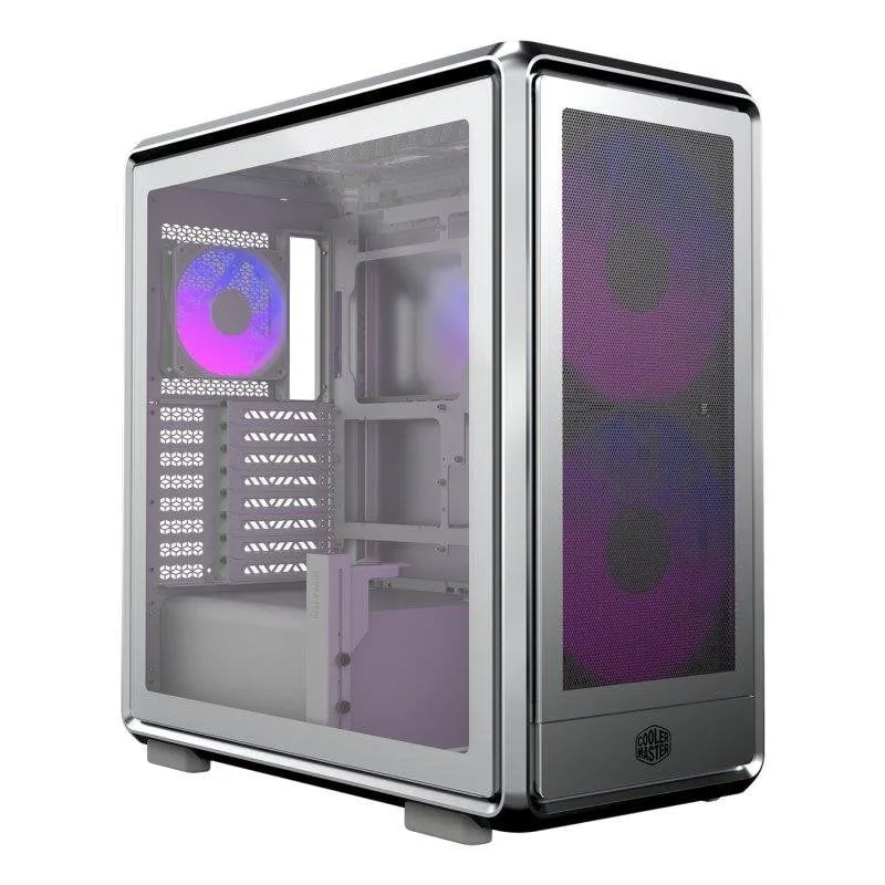 Case Cooler Master MasterFrame 600 Mesh Silver ATX EATX Vetro Temperato RGB