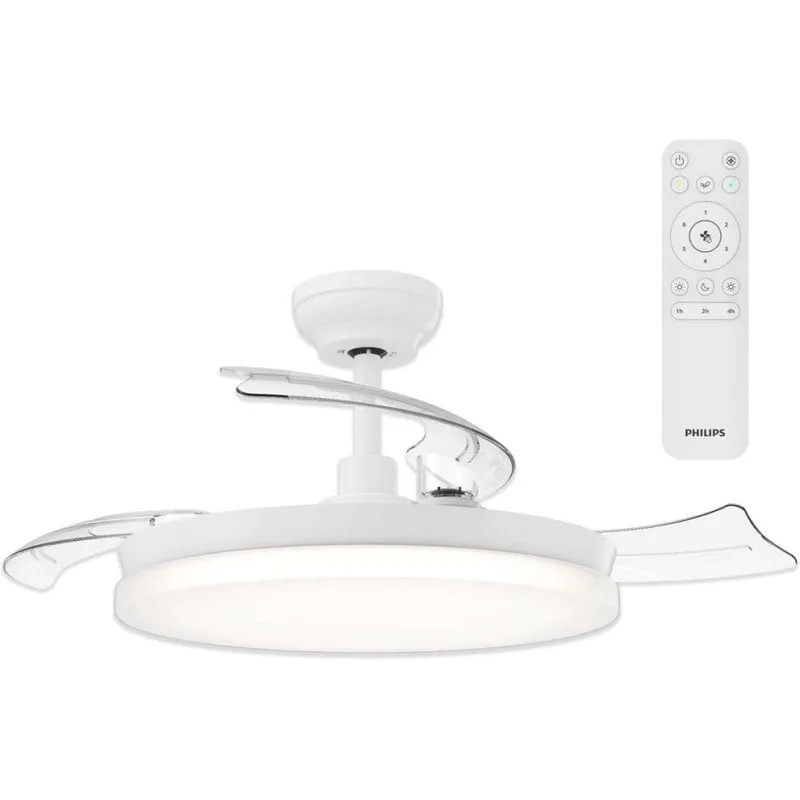 Ventilatore da soffitto Philips Solr 106 cm LED 4500 lm dimmerabile bianco