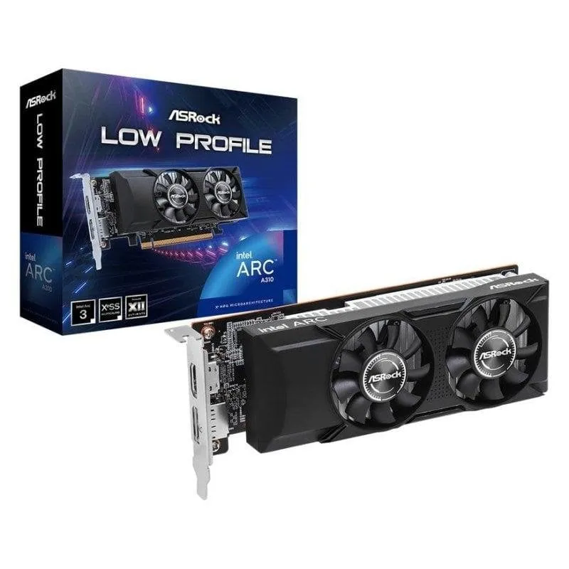 Scheda Grafica Asrock Intel Arc A310 4GB GDDR6 Low Profile