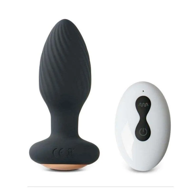 Plug Anale Do You Erotic ApYR121 Vibrante Rotante Silicone Telecomando IPX7