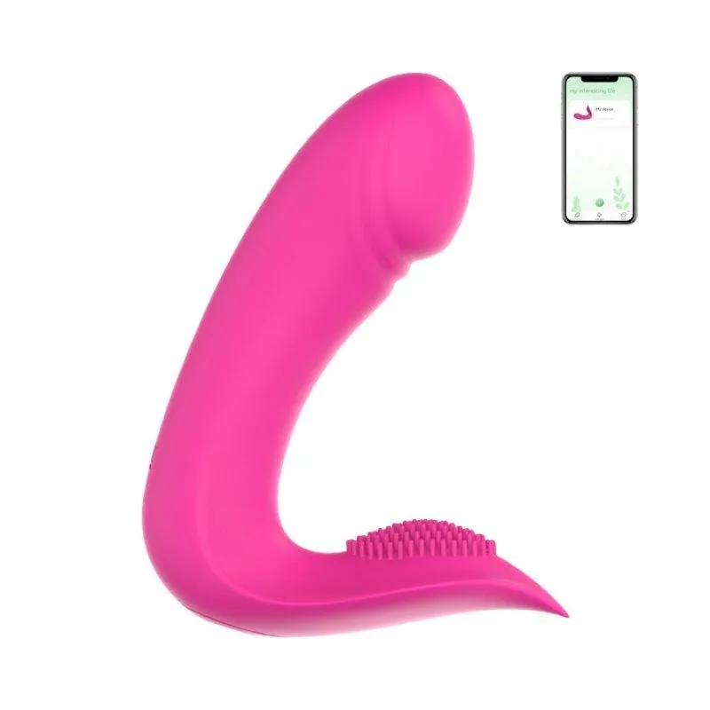Vibratore Do You Erotic Chris 2in1 Silicone Morbido 9 Modalità App Waterproof