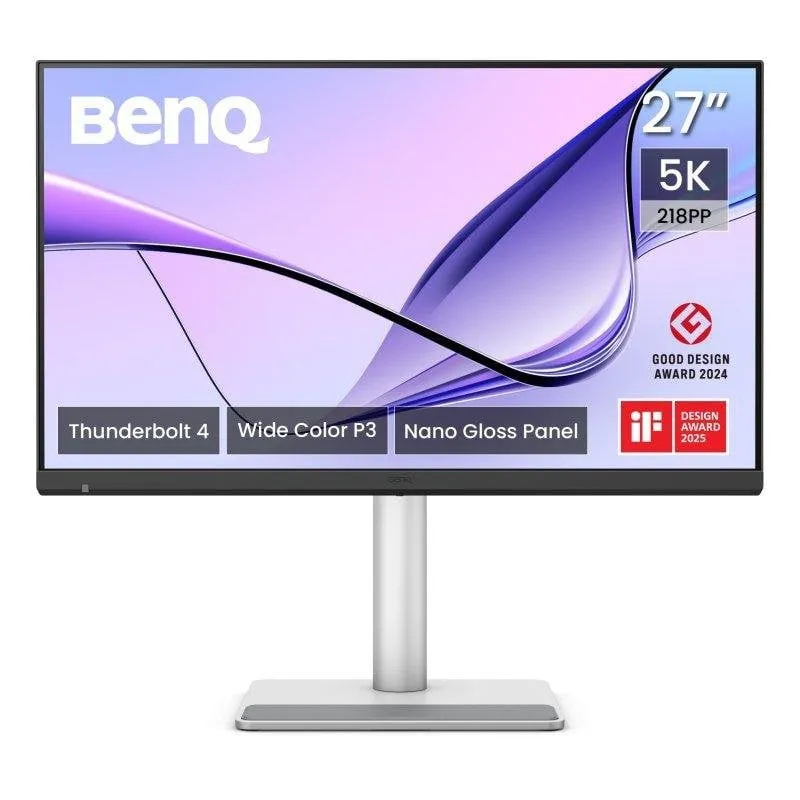 Monitor PC BenQ MA270S 27" UltraHD 5K 70Hz IPS Nano Gloss Thunderbolt 4 5ms KVM