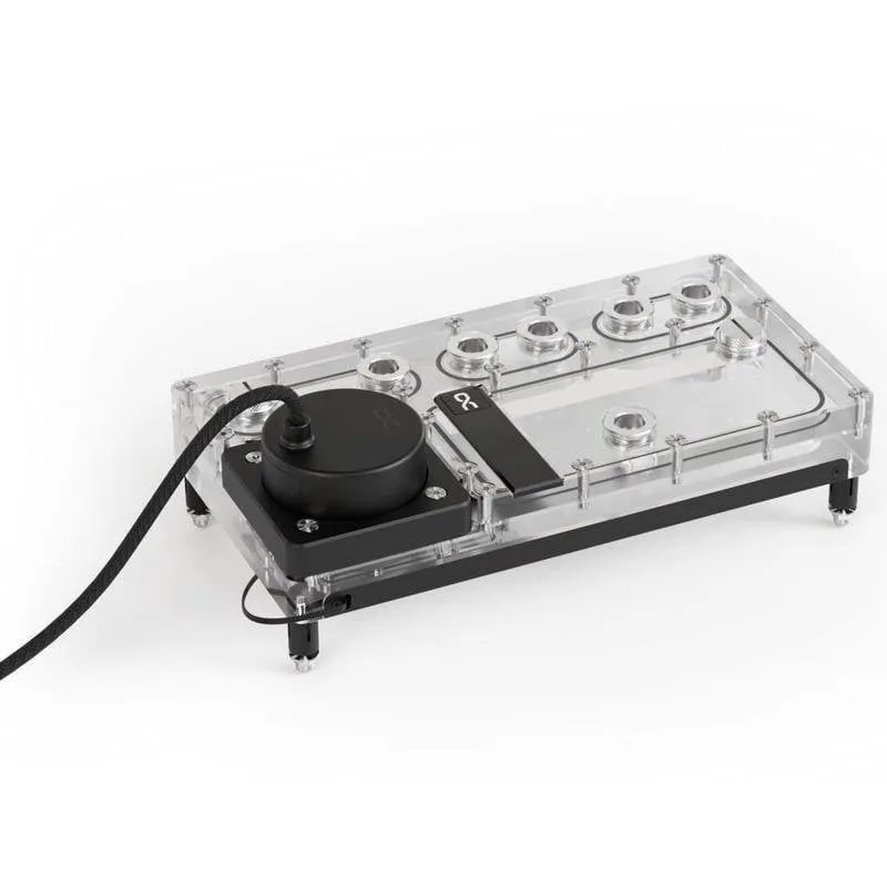 Refrigeración Líquida Alphacool Core Distro Plate 240mm con pompa D5 Apex aRGB