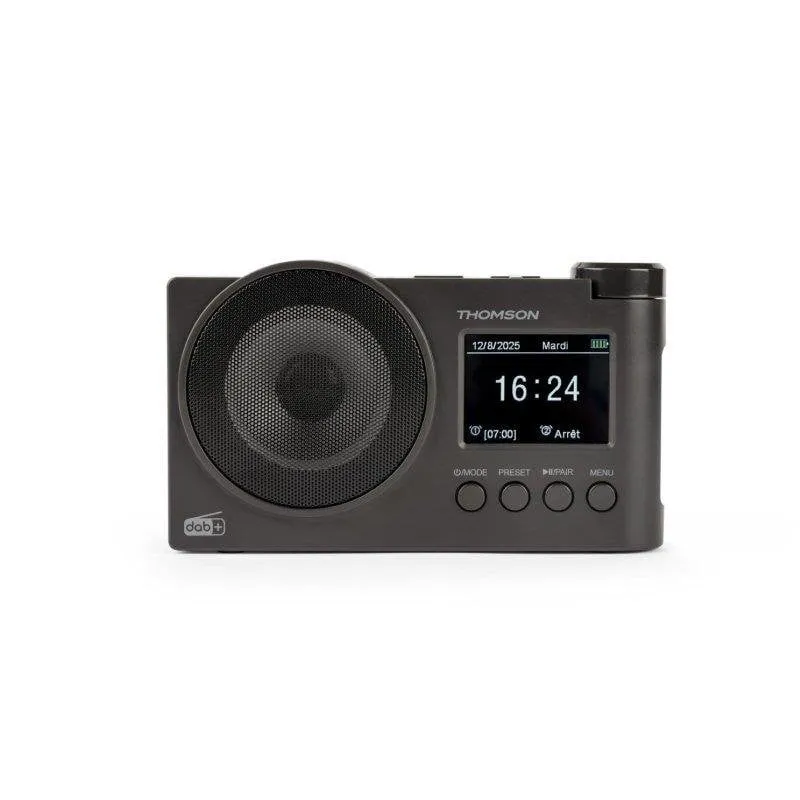 Radio Thomson RT400DABBTBK DAB+ Bluetooth USB AUX-IN Doppia Sveglia